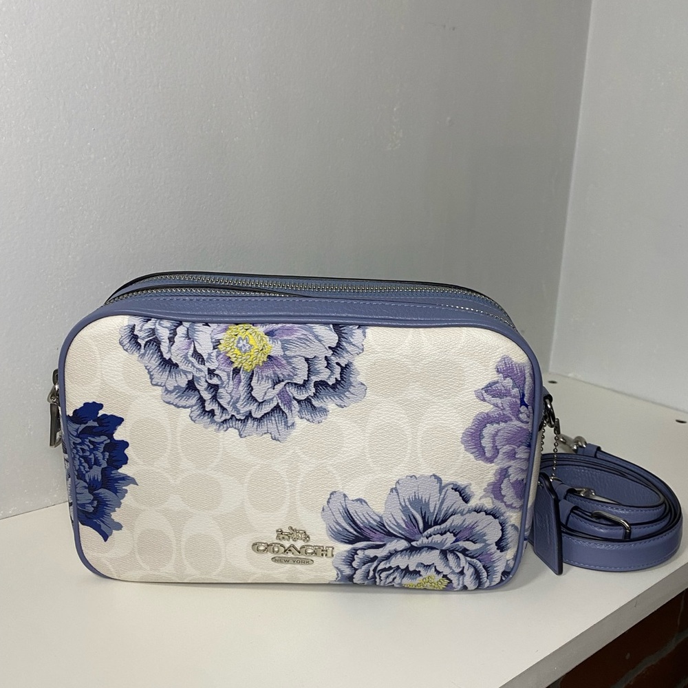 Coach Jes Kaffe Fasset Collaboration LIMITED EDITION Crossbody Bag -Floral Print